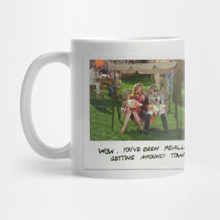 Schitt's Creek Instant Photo: Jocelyn Moira - Wow, You've Been Really Getting Around Town Mug